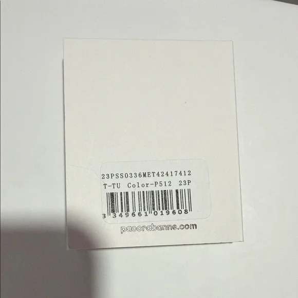 NIB Rabanne mesh chainmail dangling single earring - Picture 2 of 3